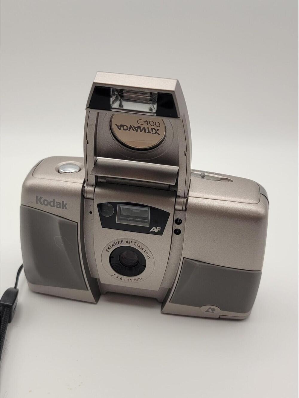 Kodak Advantix C400 Point & Shoot Film Camera Silver 35mm Film